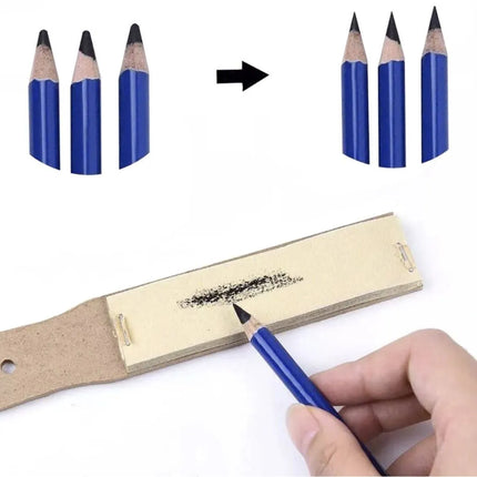 Tekenset 74-delig – Schetsset met Tekenpotloden, Houtskool & Aquarelpotloden – Met Etui