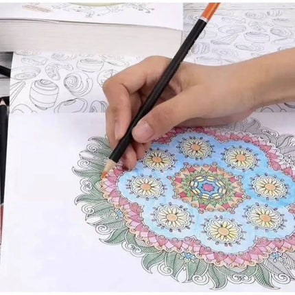 Tekenset 74-delig – Schetsset met Tekenpotloden, Houtskool & Aquarelpotloden – Met Etui