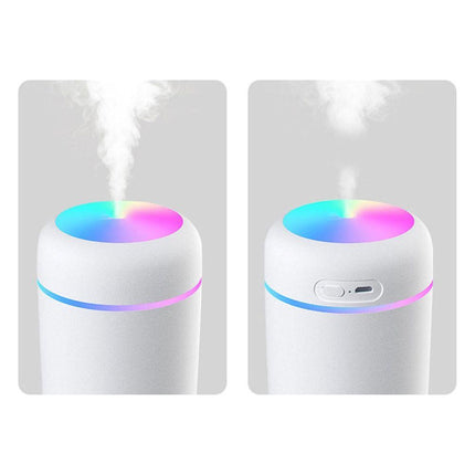 Mini Elektrische Luchtbevochtiger En Aroma Diffuser Met RGB Licht - Aromatherapie USB - Draagbare luchtbevochtiger Voor Auto, Huis & Slaapkamer