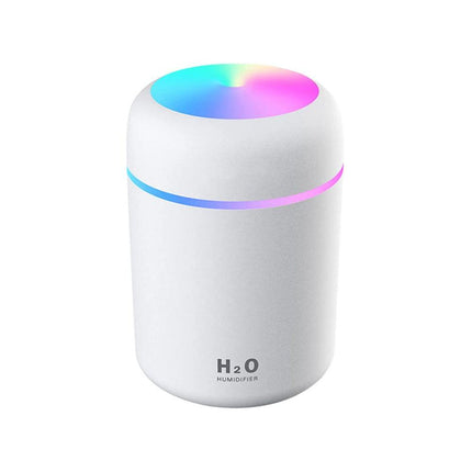 Mini Elektrische Luchtbevochtiger En Aroma Diffuser Met RGB Licht - Aromatherapie USB - Draagbare luchtbevochtiger Voor Auto, Huis & Slaapkamer