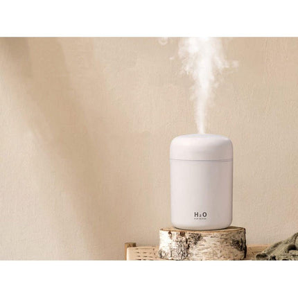 Mini Elektrische Luchtbevochtiger En Aroma Diffuser Met RGB Licht - Aromatherapie USB - Draagbare luchtbevochtiger Voor Auto, Huis & Slaapkamer