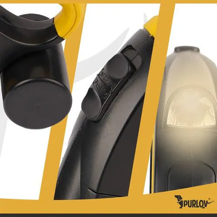 Automatische Hondenriem 5 Meter – Rollijn met LED Zaklamp & Poepzakjeshouder – 10-25 kg