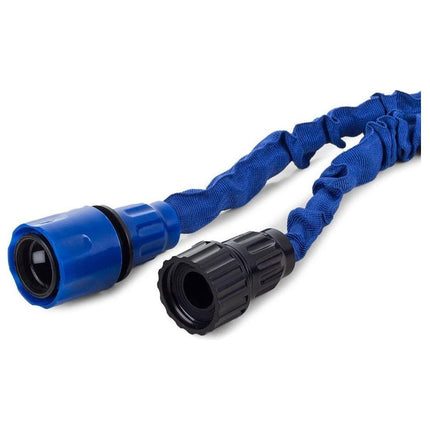 Flexibele Tuinslang Tot 60 Meter Blauw - 7 Sproeistanden - Knikvrij en Lichtgewicht - Neemt Weinig Ruimte In