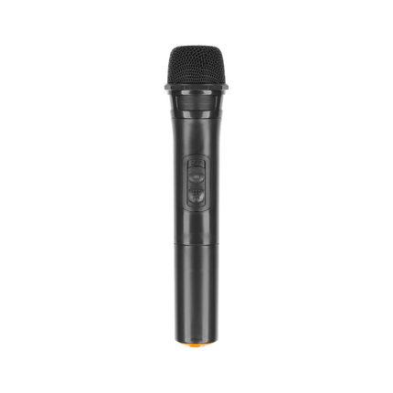 Krüger & Matz Draadloze Draagbare Bluetooth DJ Party Speaker - RGB Verlichting - Draadloze microfoon - Geluidseffecten - 30W - Zwart