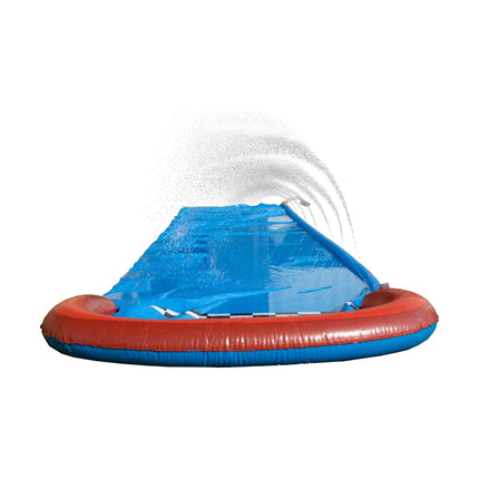 SunClub Waterglijbaan 488 cm – Water Slide Met Sproeiers – Tuinslang Aansluiting – Voor Kinderen 5-14 Jaar