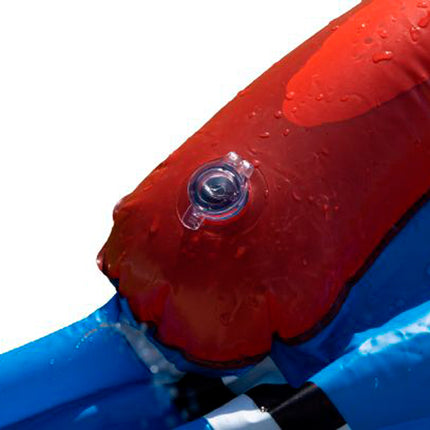 SunClub Waterglijbaan 488 cm – Water Slide Met Sproeiers – Tuinslang Aansluiting – Voor Kinderen 5-14 Jaar