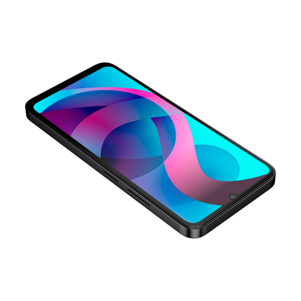 Kruger & Matz LIVE 12 Smartphone 6,74" 256 GB - 5G Android 14 - Inclusief Hoesje En Screenprotector - 5000 mAh-batterij - Zwart