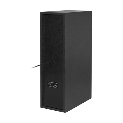 Krüger & Matz Planet 2.1 Compacte Televisie - Computer Soundbar met Vrijstaande Subwoofer - Wandmontage - HDMI Arc / Bluetooth / Aux / USB - Zwart
