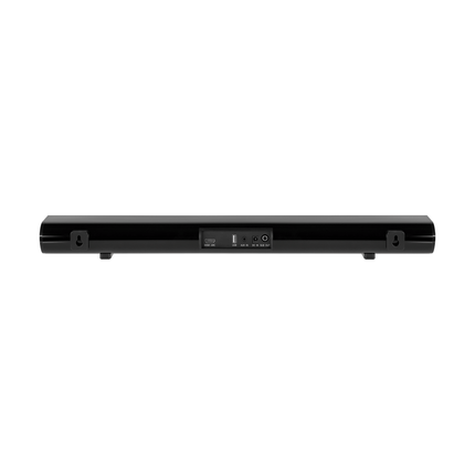 Krüger & Matz Planet 2.1 Compacte Televisie - Computer Soundbar met Vrijstaande Subwoofer - Wandmontage - HDMI Arc / Bluetooth / Aux / USB - Zwart