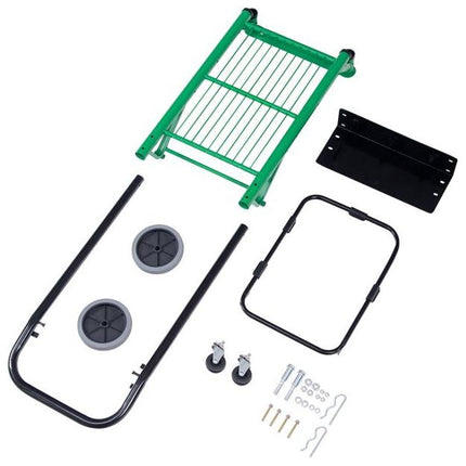 Trendmix 2 in 1 Opvouwbare Steekwagen - Transportwagen - Bandwagen -  Tot 90 kg Belastbaar - 63 x 42 x 75 cm Groen