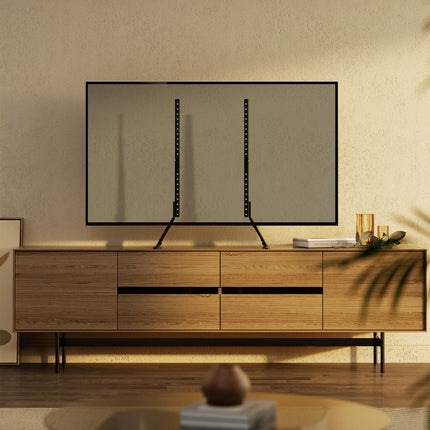 Kruger & Matz Universele TV poten voor televisies  van 23" tot 75" inch - Tafelstandaard Beugel voor TV - Zwart