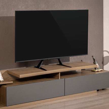 Kruger & Matz Universele TV poten voor televisies  van 23" tot 75" inch - Tafelstandaard Beugel voor TV - Zwart