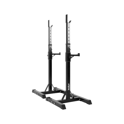 Rebel Active Verstelbare Halterstandaard - Stabiliteit Veiligheid Krachttraining - 105-160 cm - 1 Set van 2 Stuks