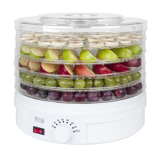 Teesa TSA3030 Voedseldroger 5 kg wit