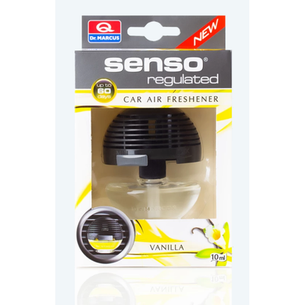 Dr. Marcus Senso Regulated auto luchtverfrisser vanilla - 10 ml tot 60 dagen geur