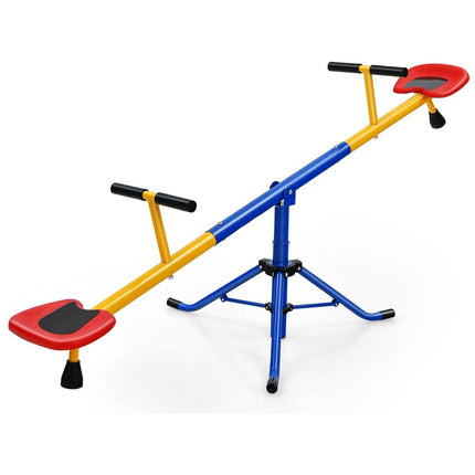 Trendmix 2-Persoons Wip 360° Draaibare Wipwap - Belastbaar tot 60kg Metalen Carrouselwip - Kinderwip voor Kinderen van 3-8 Jaar
