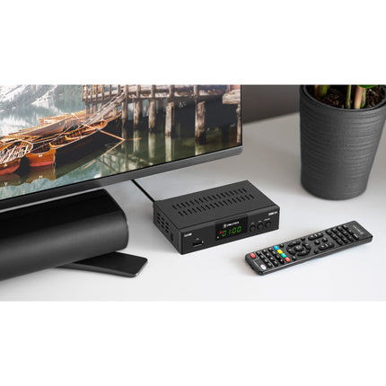 Cabletech DVB-T2 H.265 HEVC tuner ideaal voor ontvangst van het nieuwe DVB-T2 signaal - TV-ontvanger