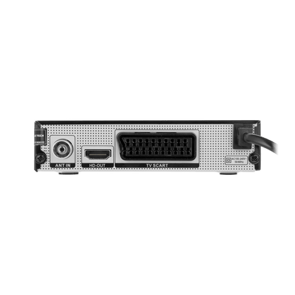 Cabletech DVB-T2 H.265 HEVC tuner ideaal voor ontvangst van het nieuwe DVB-T2 signaal - TV-ontvanger