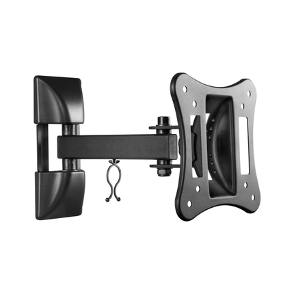 Cabletech Universele verstelbare Televisie Muurbeugel Voor Led Lcd Tv Van 13'' Tot 27'' Inch - Draaibaar en Kantelbaar