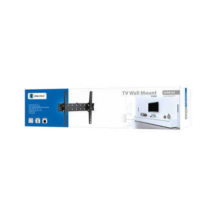 Cabletech Universele Televisie Muurbeugel Voor Led Lcd Tv Van 32'' Tot 55'' Inch - Kantelbaar - Max Belastbaar Gewicht 40 Kg