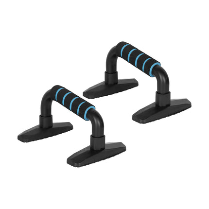 Rebel Active Fitness Push-up Handvatten Set Van 2 - Push Up Bars Opdruksteunen Foam Handvaten Antislip - Zwart