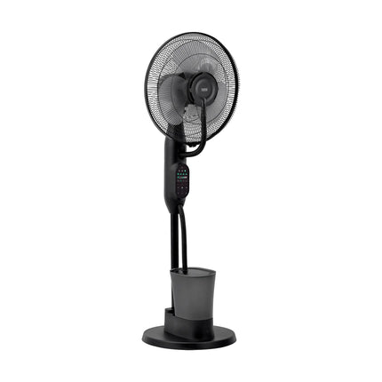 Teesa Staande Ventilator Met Verstuiver En 3 Modi - Mistventilator - Inclusief Afstandsbediening - Vernevelingsfunctie Zwart