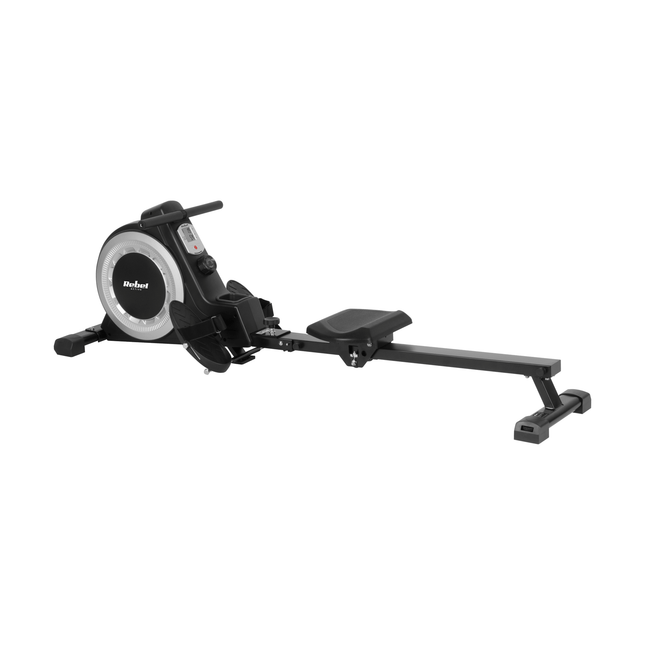 Rebel Active Magnetische Roeimachine Opvouwbaar - Fitness Roeitoestel - Thuis Roeimachine - Roeitrainer met Magnetisch Weerstandssysteem