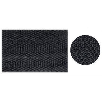 Tragar Deurmat Rubber 40 x 60 cm – Zwart – Antislip Buitenmat – Slijtvast & Weerbestendig