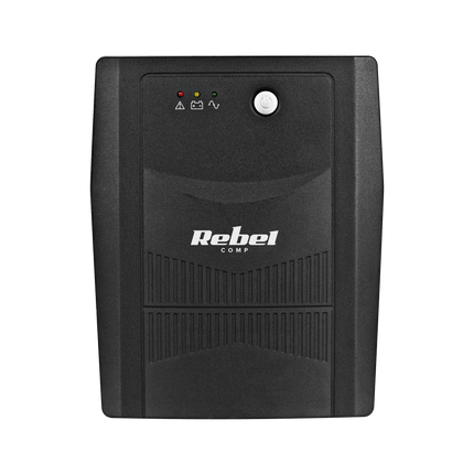 UPS Noodstroomvoorziening 2000VA / 1200W – Offline UPS – 4 Stopcontacten – AVR – Zwart