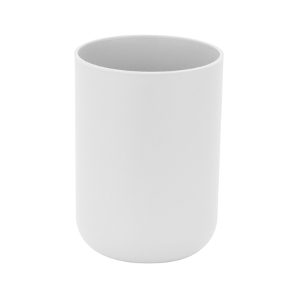 Teesa TSA0400-W 6 delige bamboe badkamer accessoires set wit
