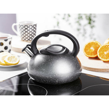 Altom Design Peter fluitketel RVS mat antraciet 2.2 Liter - ook geschikt voor inductie