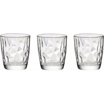 Bormioli Rocco Diamond serie waterglazen / sapglazen 300 ml 3 Stuks