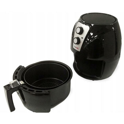 LUND Professional airfryer vetvrije friteuse 2.4L 1300W 67570 zwart