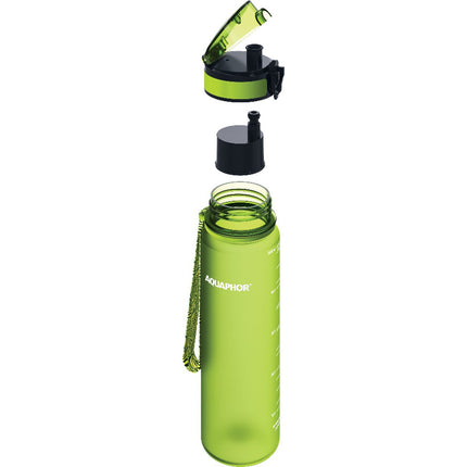 Aquaphor City Waterfles met Filter 500ml – Groen – BPA-vrij Tritan™ – Automatische Klep – Herbruikbare Drinkfles