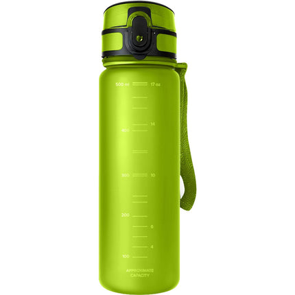 Aquaphor City Waterfles met Filter 500ml – Groen – BPA-vrij Tritan™ – Automatische Klep – Herbruikbare Drinkfles
