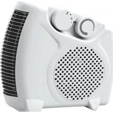 Botti Visto ventilatorkachel – 2000 W – Wit – 3 standen – Thermostaat & beveiliging