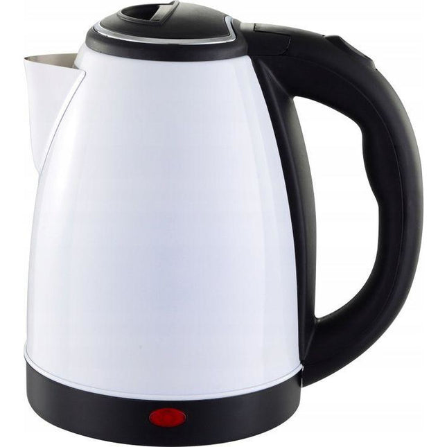 Botti Victor Waterkoker RVS 1,8L 1800W Wit Mat – Krachtige en Stijlvolle Elektrische Waterkoker – Snel Kokend Water voor Koffie, Thee en Meer – Duurzaam en Veilig – 360° Draaibare Basis – Compact en Modern Design