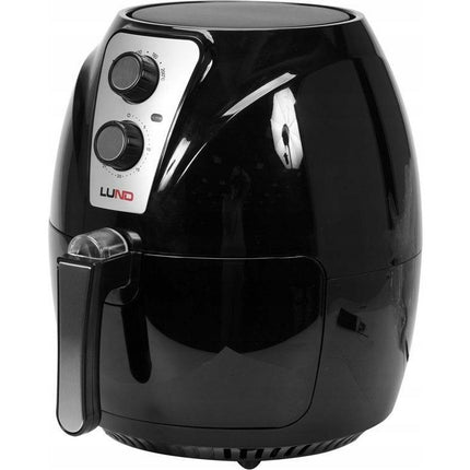 LUND Professional airfryer vetvrije friteuse 2.4L 1300W 67570 zwart