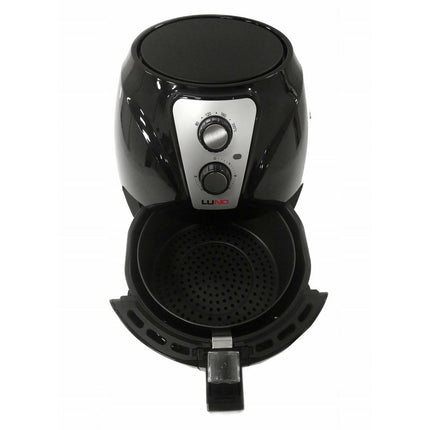 LUND Professional airfryer vetvrije friteuse 2.4L 1300W 67570 zwart