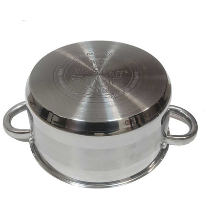 Kinghoff KH-4328 kookpan met deksel en maatverdeling 18 cm 2L