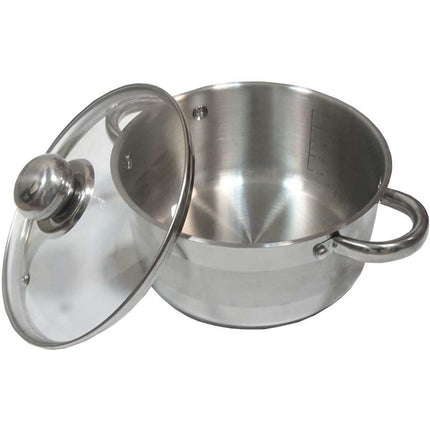 Kinghoff KH-4328 kookpan met deksel en maatverdeling 18 cm 2L