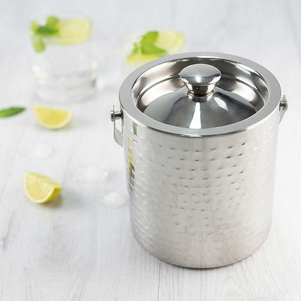Kinghoff KH-1503 dubbelwandige ijsemmer 1.5 liter RVS
