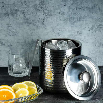 Kinghoff KH-1503 dubbelwandige ijsemmer 1.5 liter RVS