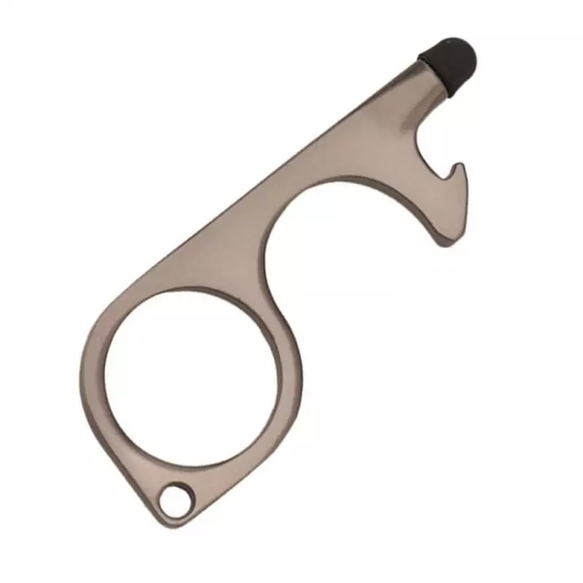 TT-products hygiëne no-contact sleutelhanger antraciet