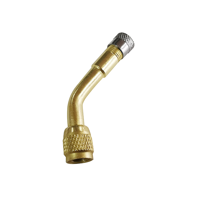 TT-products ventiel verlengstuk 135° koper incl ventieldop