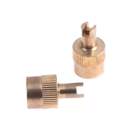 TT-products 2 in 1 ventieldoppen / ventieldraaier 2 stuks koper