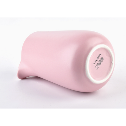 Affekdesign Happy roze porseleinen thee set inclusief 2 kop en schotel / melk en suiker set en theepot 5-delig