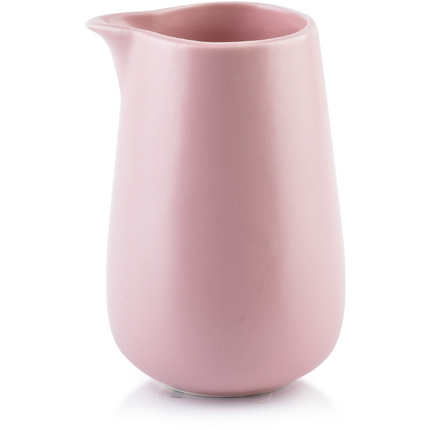Affekdesign Happy roze porseleinen thee set inclusief 2 kop en schotel / melk en suiker set en theepot 5-delig