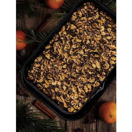 Meyerhoff Rechthoekige Springvorm 35 cm – Zwarte Taartvorm met Opstaande Rand – Non-Stick Bakvorm met Serveerbodem – Voor Taart, Cake & Ovenschotel – Ovenbestendig