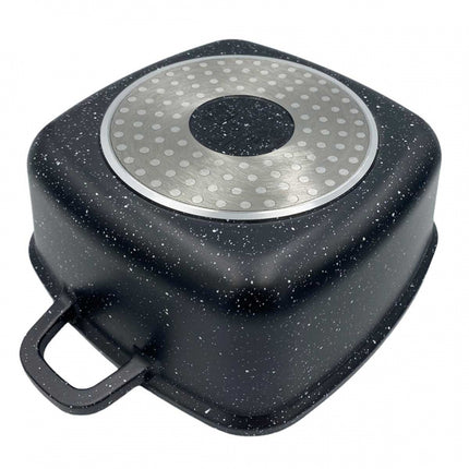Kinghoff KH-1607 6-delige braadpannen set met marmeren coating